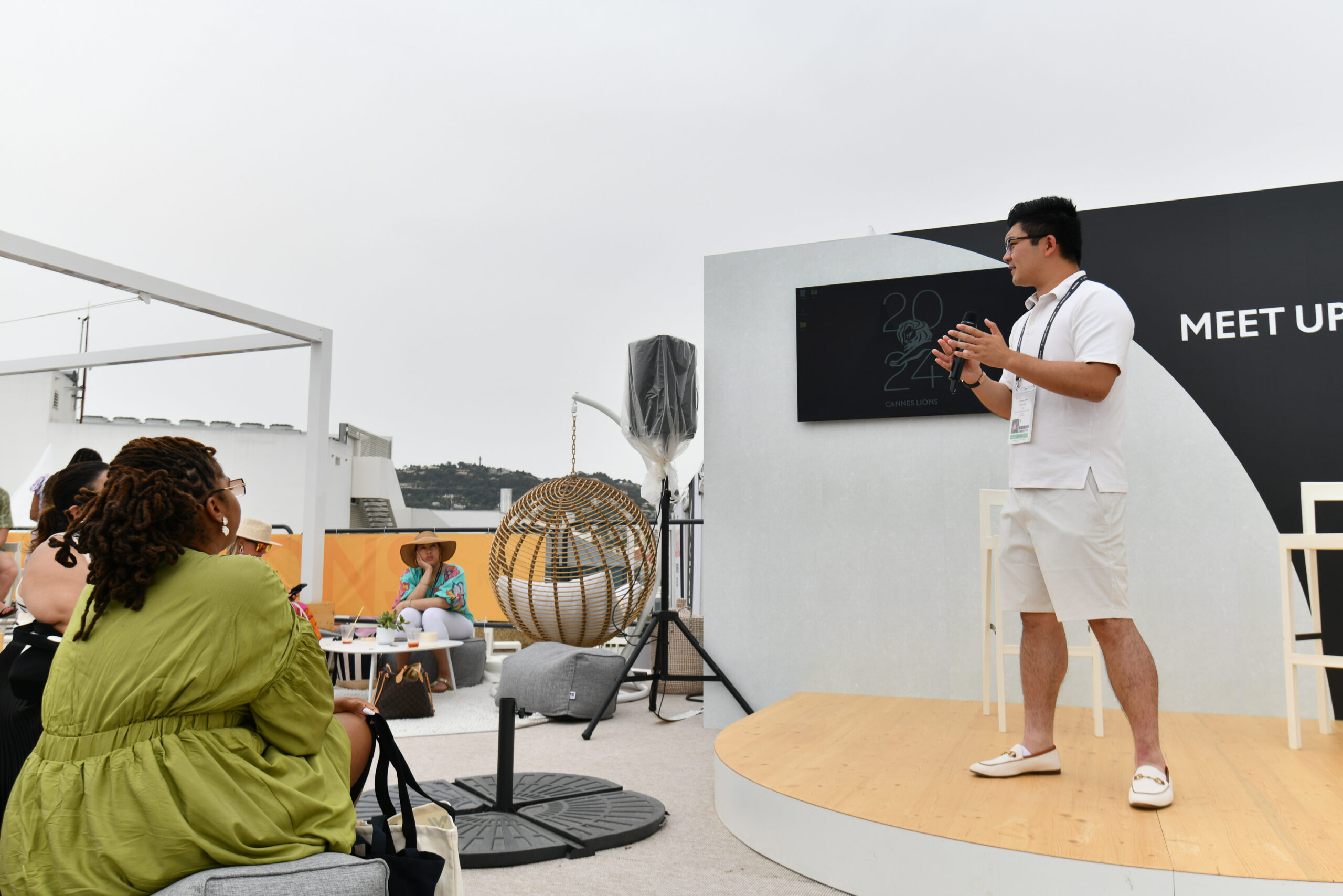 Steven He welcomes creators at Cannes Lions 2024