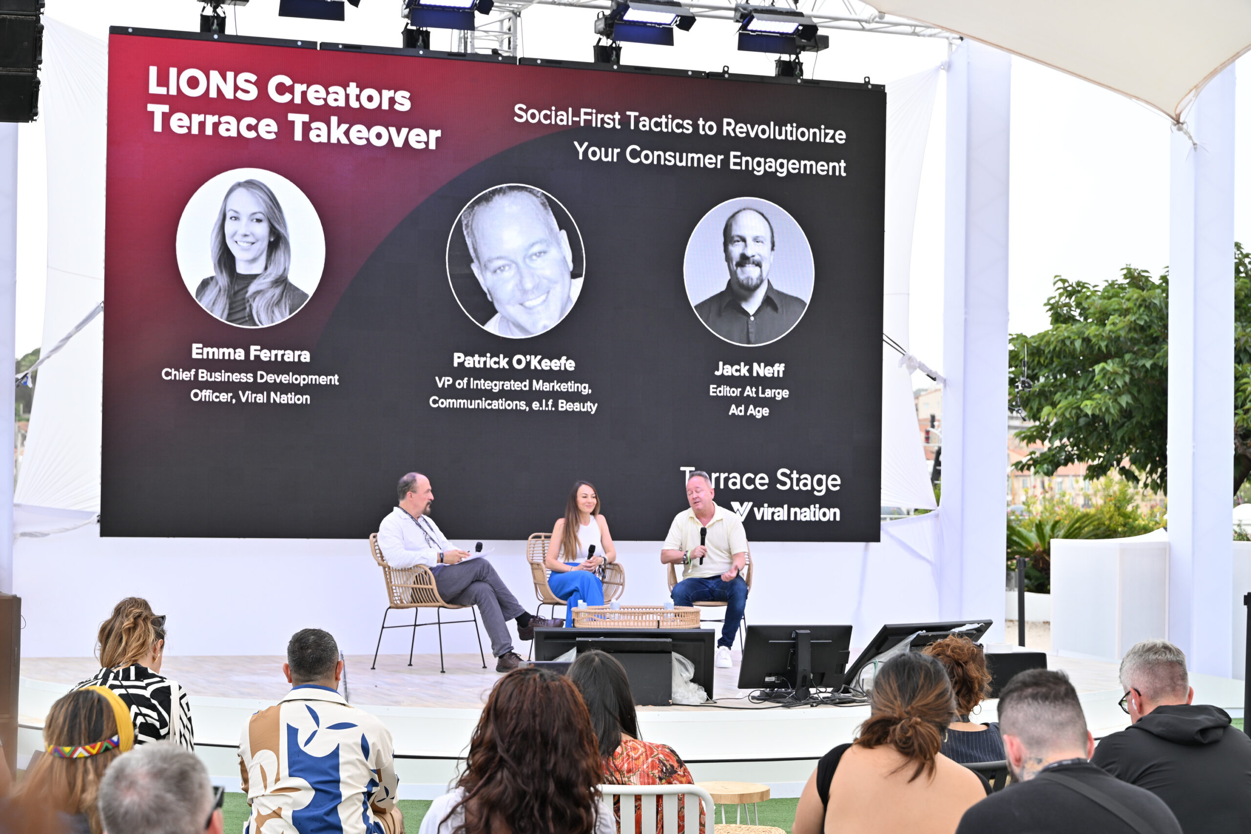 Viral Nation, e.l.f., and AdAge reps speak at Cannes Lions 2024