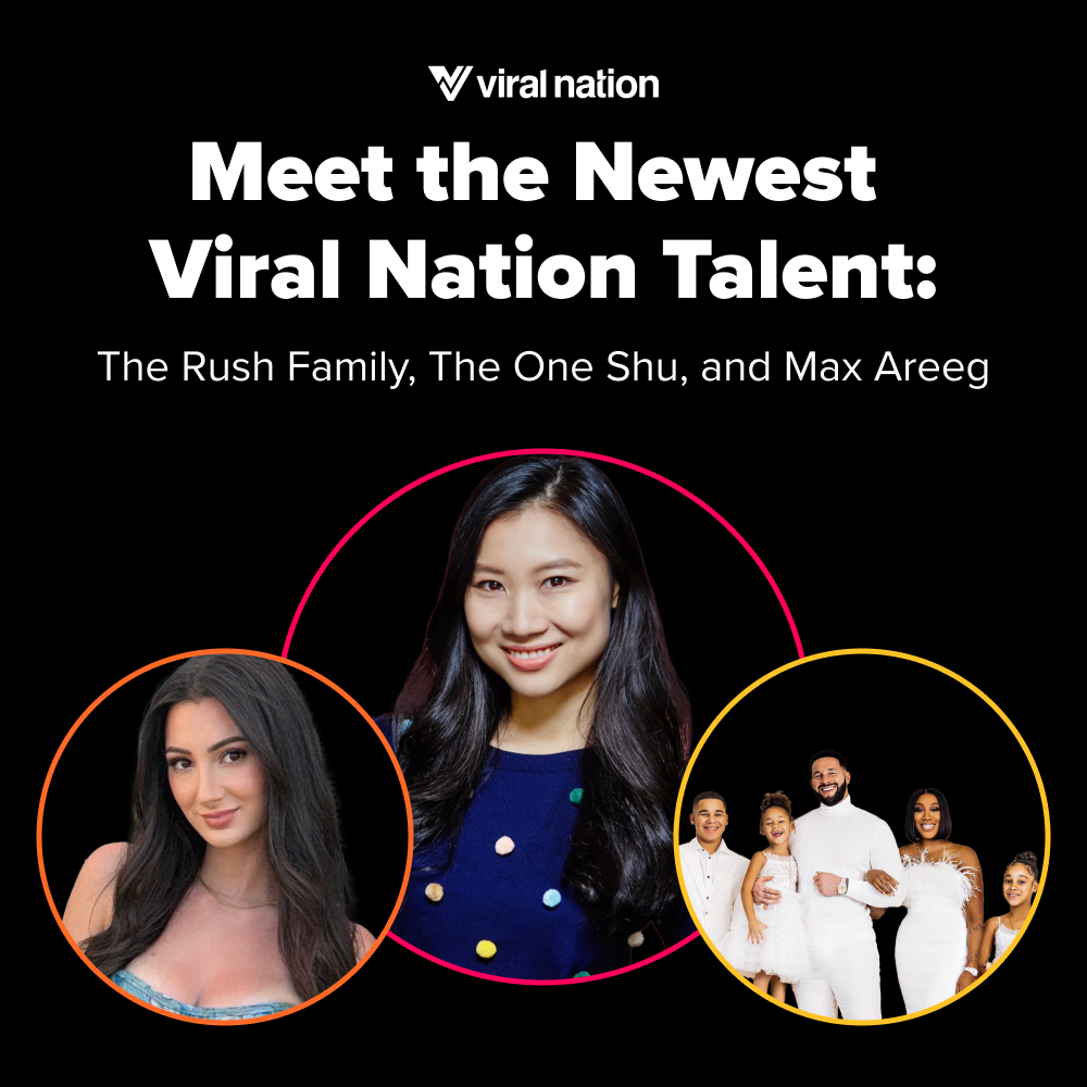 Viral Nation Signs The Rush Family, The One Shu, and Max Areeg to Influencer Roster